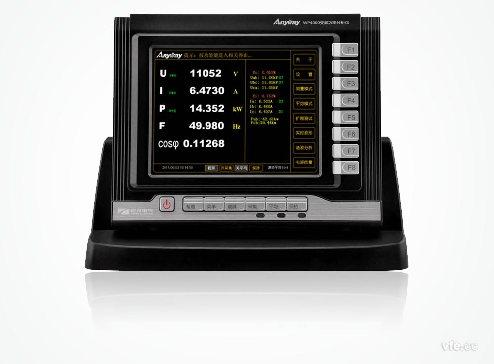 一種基于光纖傳輸?shù)母呔裙β时怼猈P4000變頻功率分析儀 一種基于光纖傳輸?shù)母呔裙β时怼猈P4000變頻功率分析儀