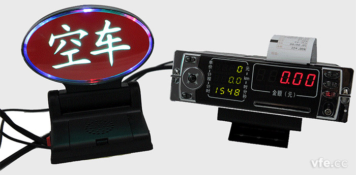 打車時候出租車上的計價器 打車時候出租車上的計價器