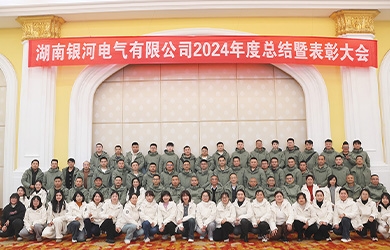 銀河電氣2024年度總結(jié)暨表彰大會(huì)圓滿(mǎn)完成